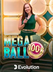 Mega Ball 100x lottery at LUDIUS CASINO’s casino